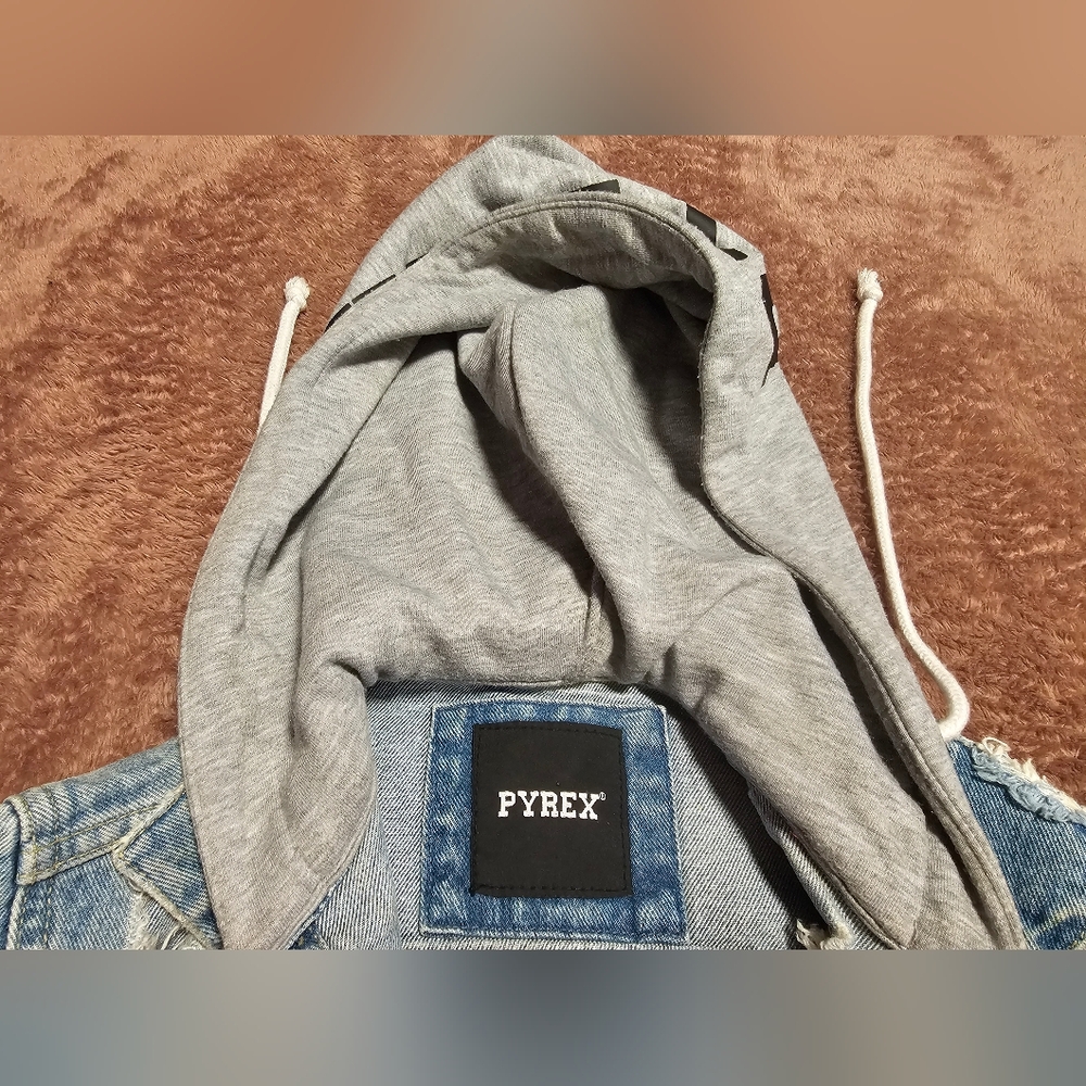 Pyrex Distressed Jean Jacket - Picture 5 of 14